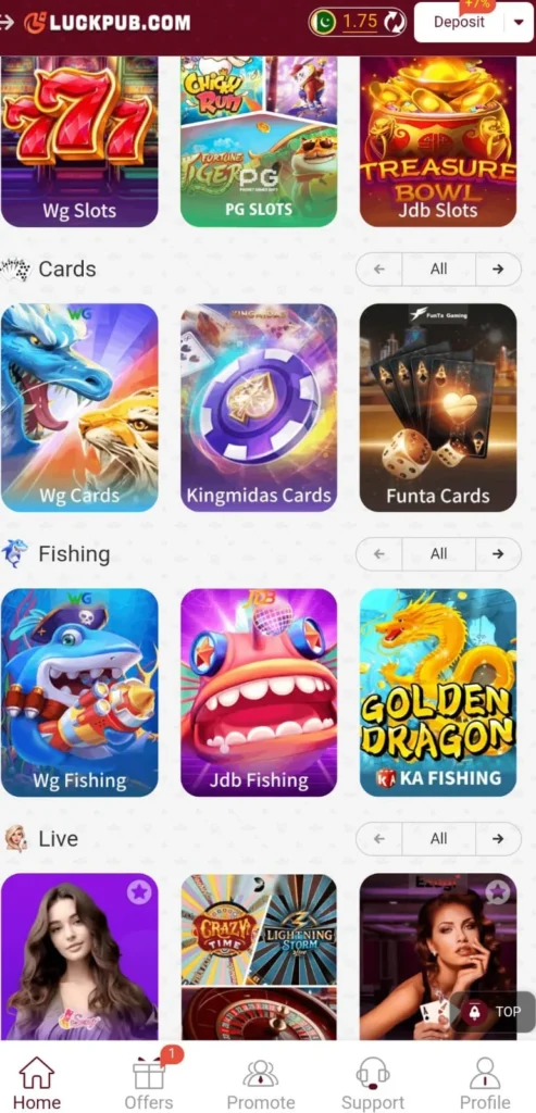 Luck Pub Game Download