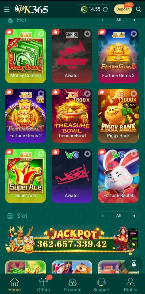 PAK365 Game Apk