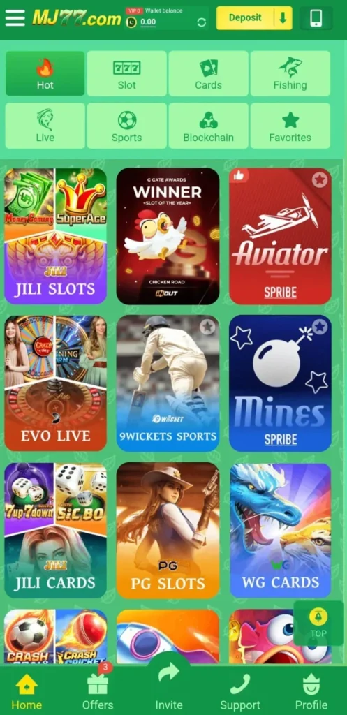 MJ77 Game Apk