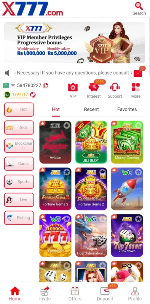 X777 Game