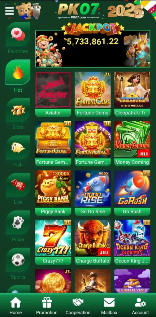 PK07 Game Apk