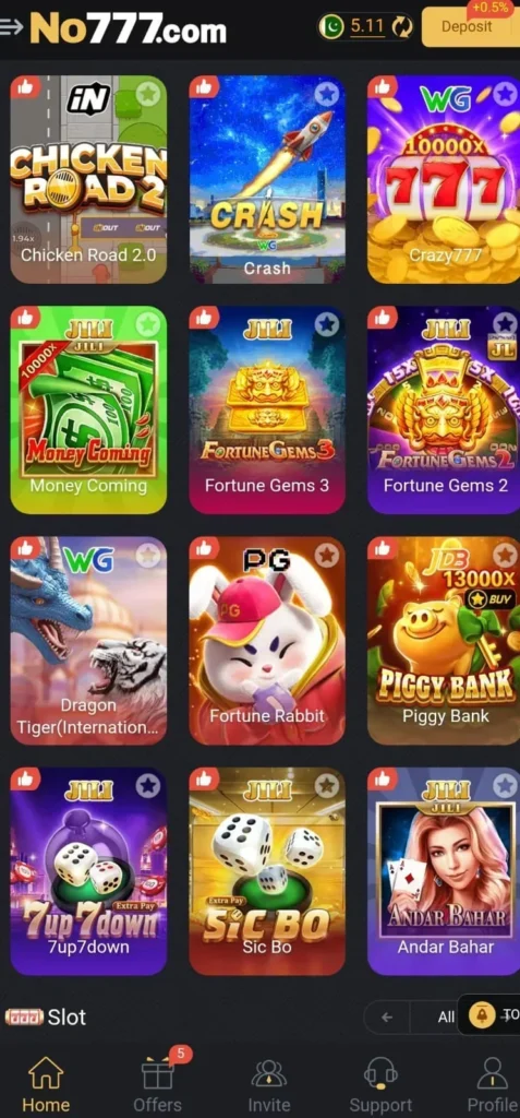 NO777 Game Apk